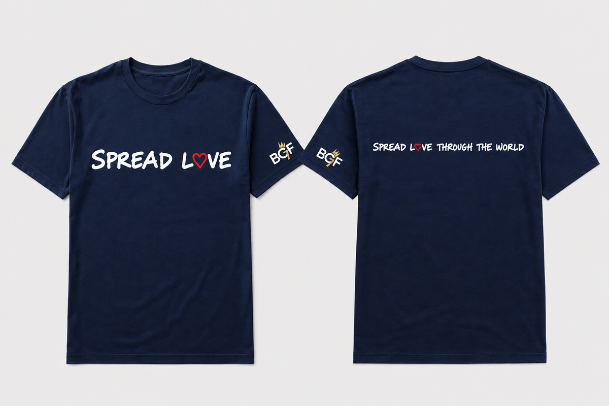 BGF Spread Live Tee (Navy)
