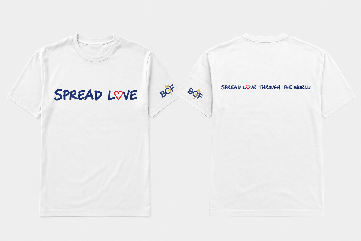 BGF Spread Love Tee (White)