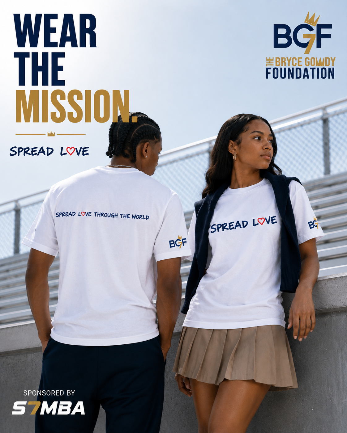 BGF Spread Love Tee (White)